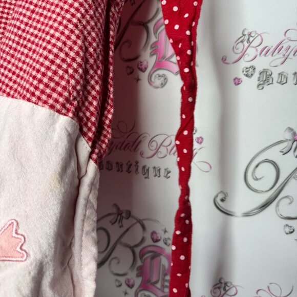 Funny valentine apron baking cooking kitchen Sweet Shoppe Red and White Apron - Picture 8 of 11